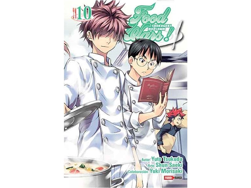 FOOD WARS - SHOKUGEKI NO SOUMA N.10-Mangas Panini-PANINI-Akibara Xpress