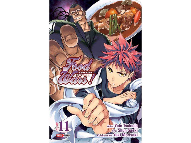 FOOD WARS - SHOKUGEKI NO SOUMA N.11-Mangas Panini-PANINI-Akibara Xpress
