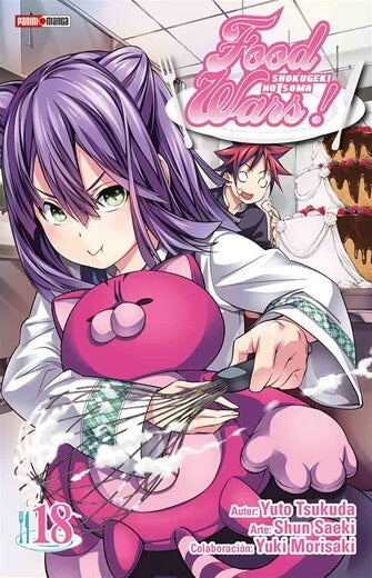 FOOD WARS - SHOKUGEKI NO SOUMA N.18-Mangas Panini-PANINI-Akibara Xpress