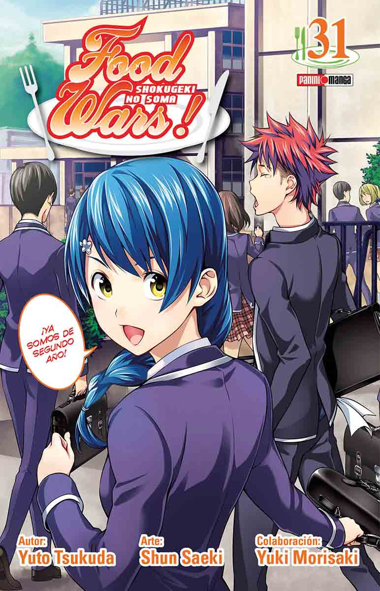 FOOD WARS - SHOKUGEKI NO SOUMA N.31-Mangas Panini-PANINI-Akibara Xpress