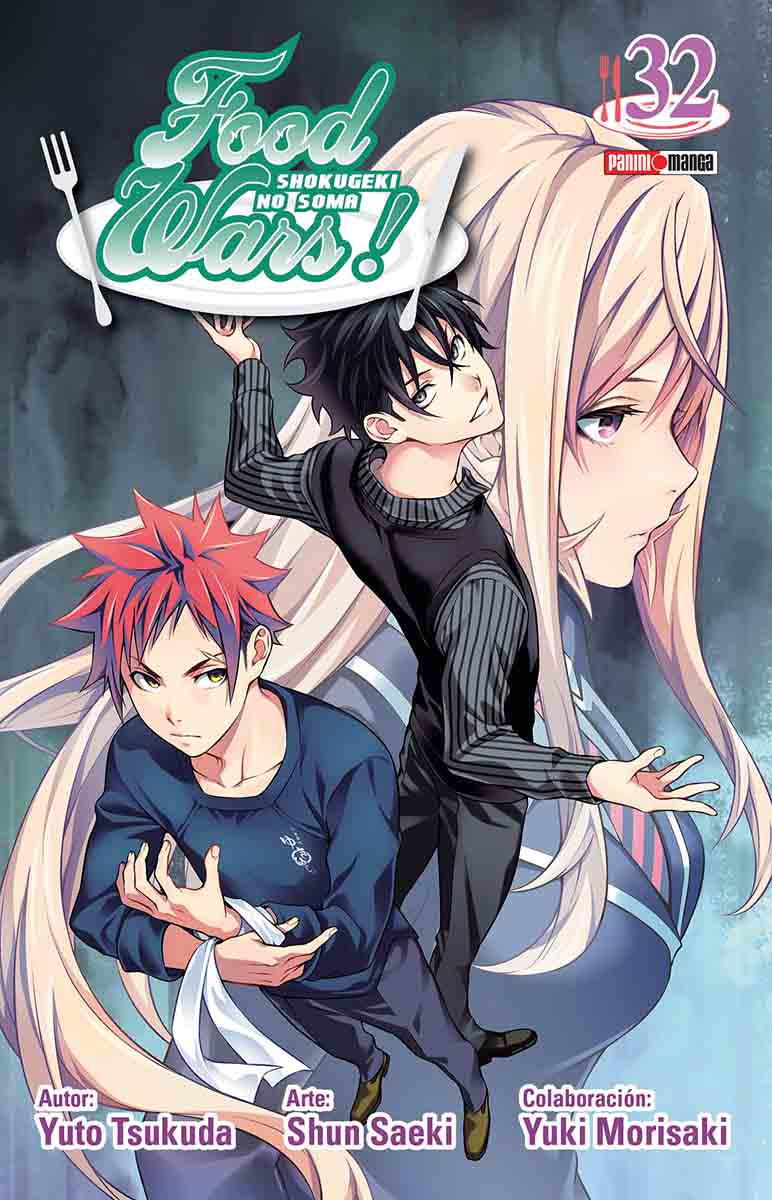 FOOD WARS - SHOKUGEKI NO SOUMA N.32-Mangas Panini-PANINI-Akibara Xpress