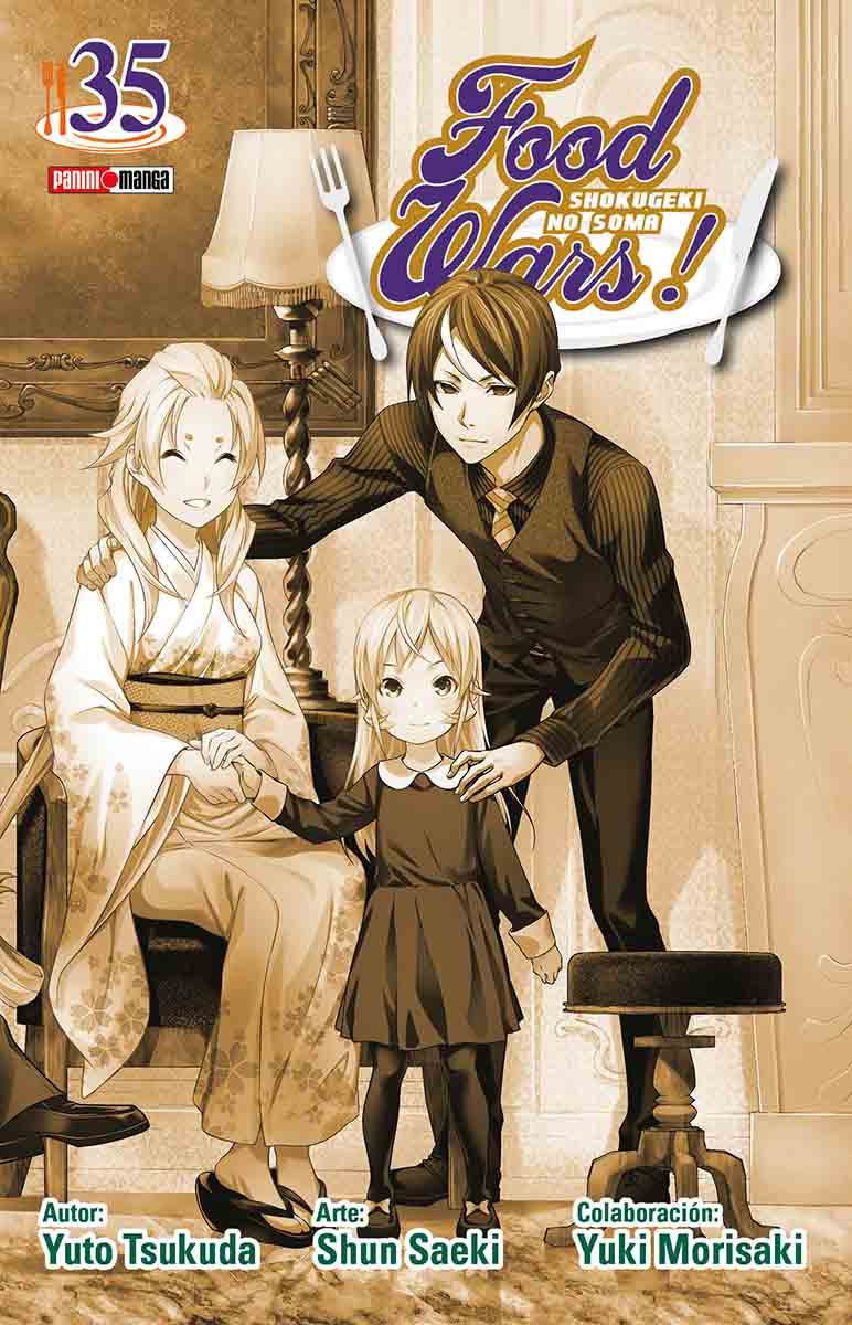 FOOD WARS - SHOKUGEKI NO SOUMA N.35-Mangas Panini-PANINI-Akibara Xpress