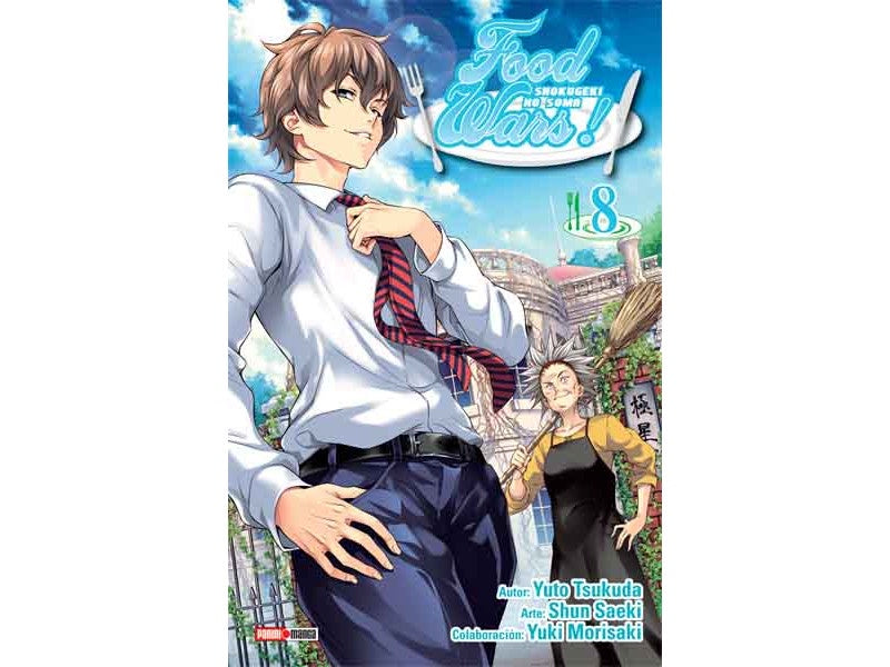 FOOD WARS - SHOKUGEKI NO SOUMA N.8-Mangas Panini-PANINI-Akibara Xpress