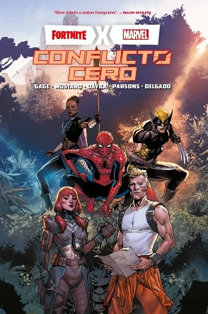 FORTNITE X MARVEL: CONFLICTO CERO (TPB)-Comics-PANINI-Akibara Xpress