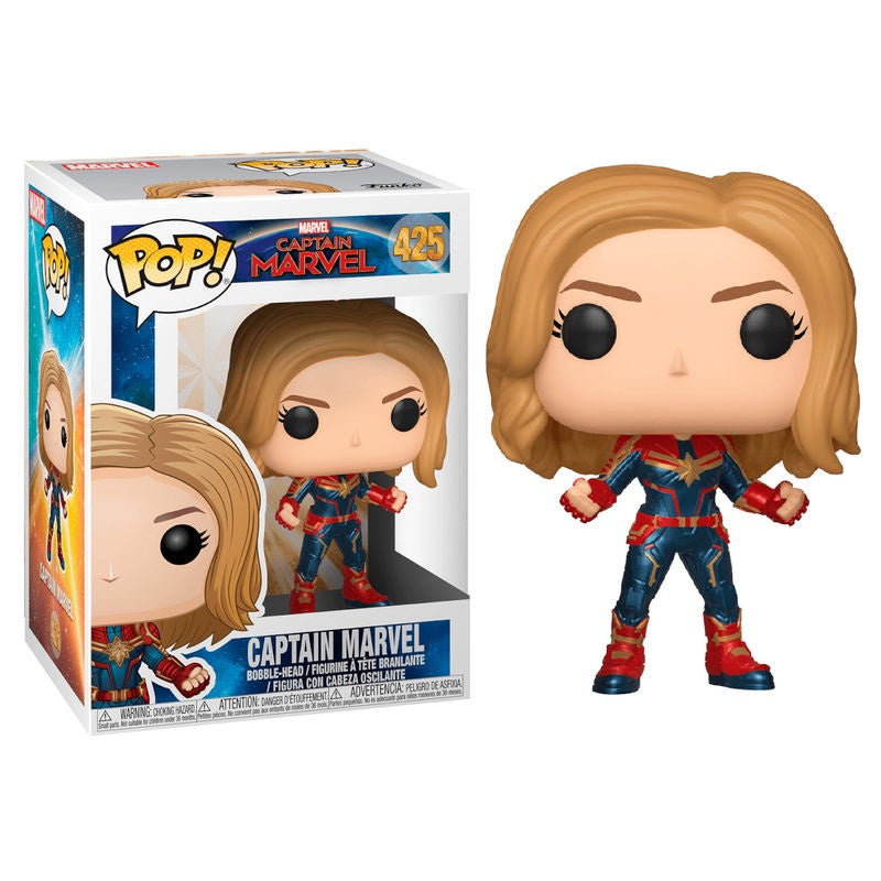Funko Capitan Marvel 425-Funko Pop-FUNKO POP-Akibara Xpress