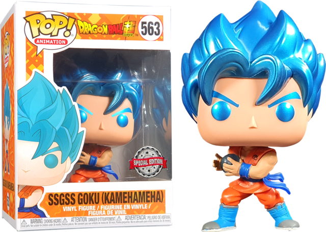 Funko Goku BLue SSGSS Kamehameha 563-Funko Pop-FUNKO POP-Akibara Xpress