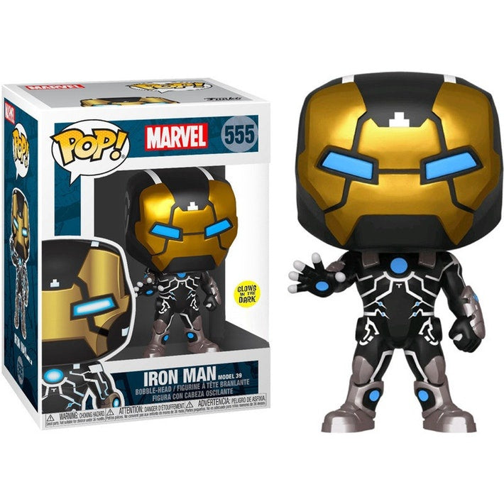 Funko Iron Man (Model 39) AAA Exclusive 555-Funko Pop-FUNKO POP-Akibara Xpress