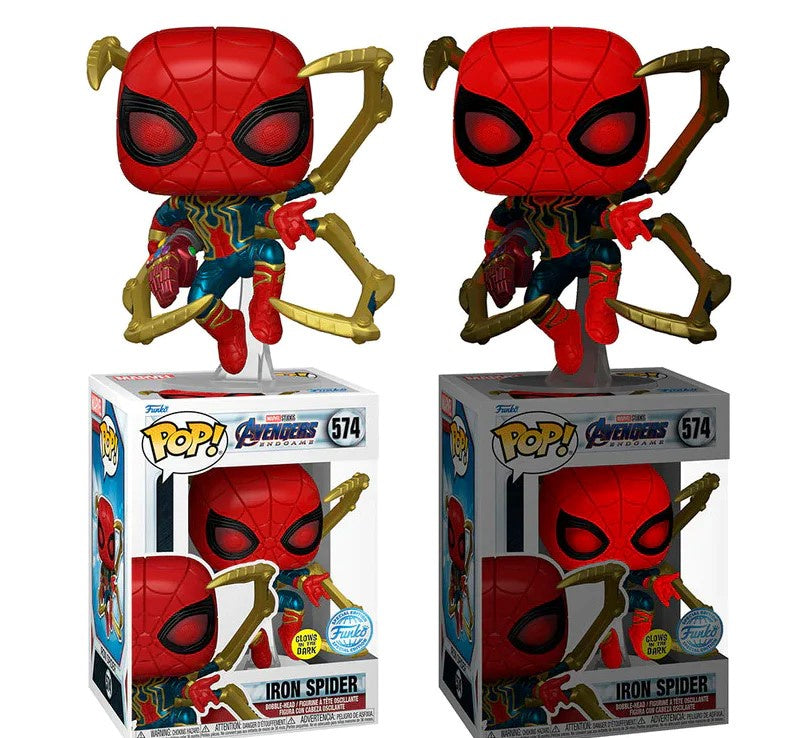 FUNKO IRON SPIDER 574-Funko Pop-FUNKO POP-Akibara Xpress