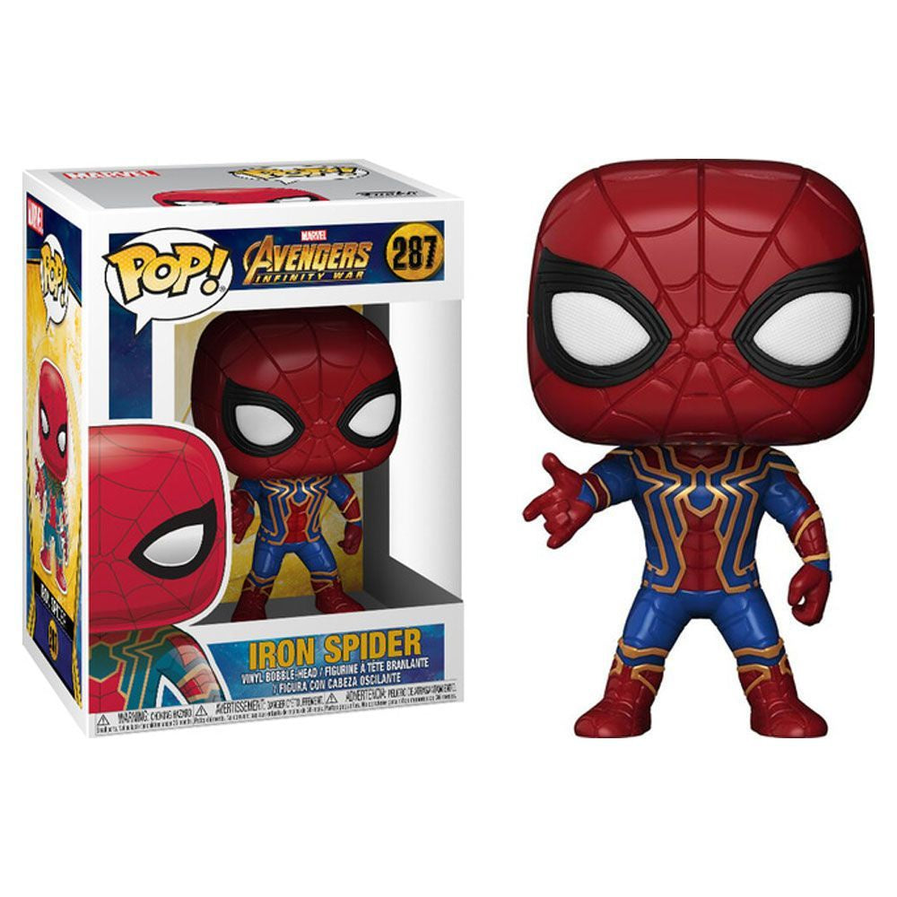 Funko Iron Spider Avengers 287-Funko Pop-FUNKO POP-Akibara Xpress