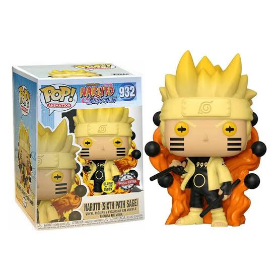 Funko Naruto (six path sage) 932 Glows in the dark Special Edition-Funko Pop-FUNKO POP-Akibara Xpress