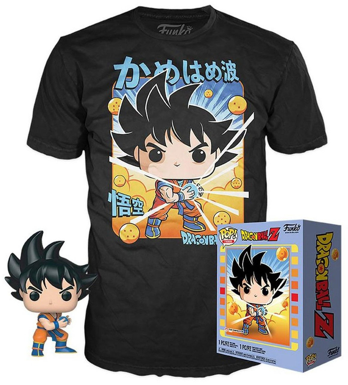 Funko Pop Box Goku y Playera M-Funko Pop-FUNKO POP-Akibara Xpress