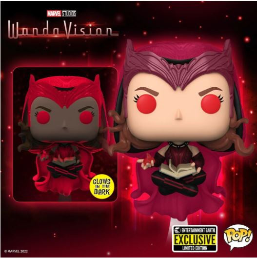 Funko Scarlet Witch (Glow In The Dark) EE Exclusive 823-Funko Pop-FUNKO POP-Akibara Xpress