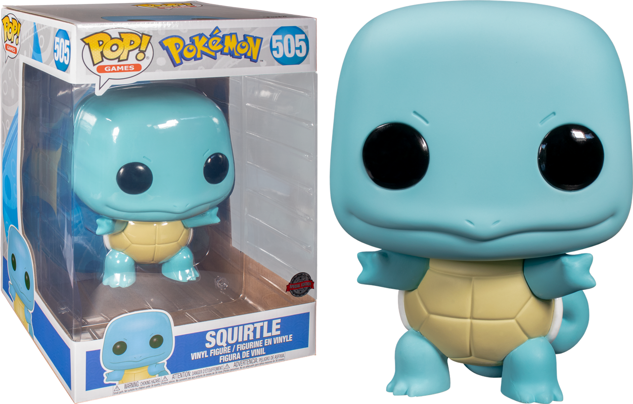 Funko Squirtle 505 de 10 pulgadas-Funko Pop-FUNKO POP-Akibara Xpress