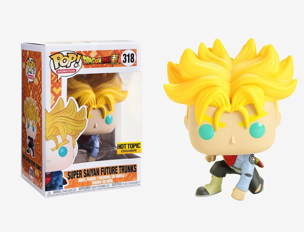 Funko Super Saiyan Future Trunks 318 Hot Topic-Funko Pop-Funko Pop-Akibara Xpress
