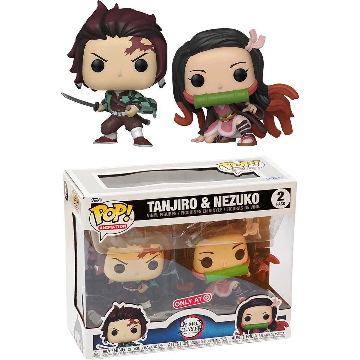 Funko Tanjiro & Nezuko Target Exclusive-Funko Pop-FUNKO POP-Akibara Xpress