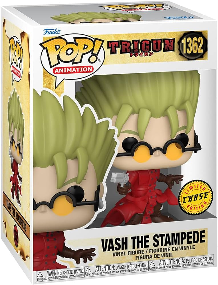 FUNKO VASH THE STAMPEDE 1362 CHASE-Funko Pop-FUNKO POP-Akibara Xpress