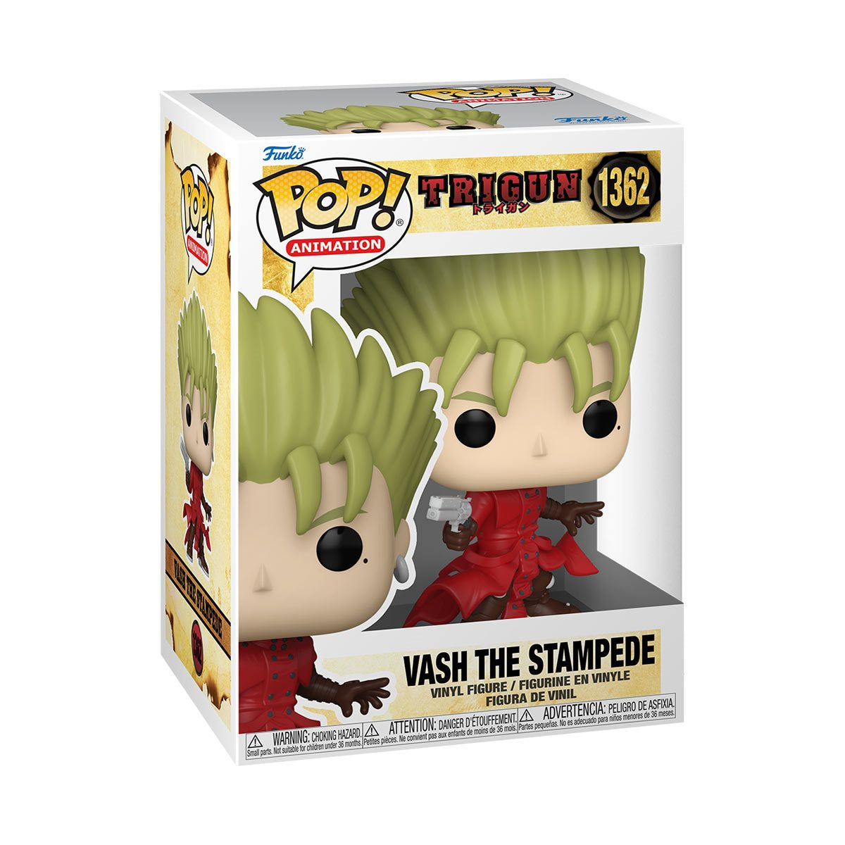 FUNKO VASH THE STAMPEDE 1362-Funko Pop-FUNKO POP-Akibara Xpress