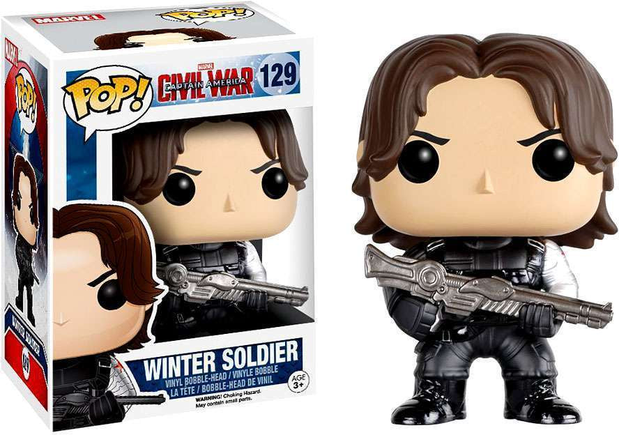 Funko Winter Soldier 129-Funko Pop-FUNKO POP-Akibara Xpress