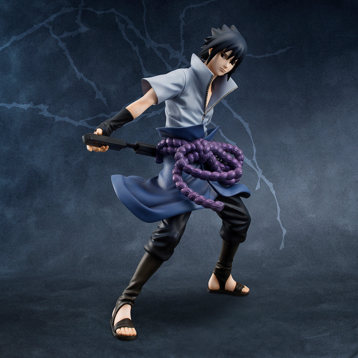 G.E.M Series Naruto Shippuden Sasuke Uchiha-Figuras-MEGAHOUSE-Akibara Xpress