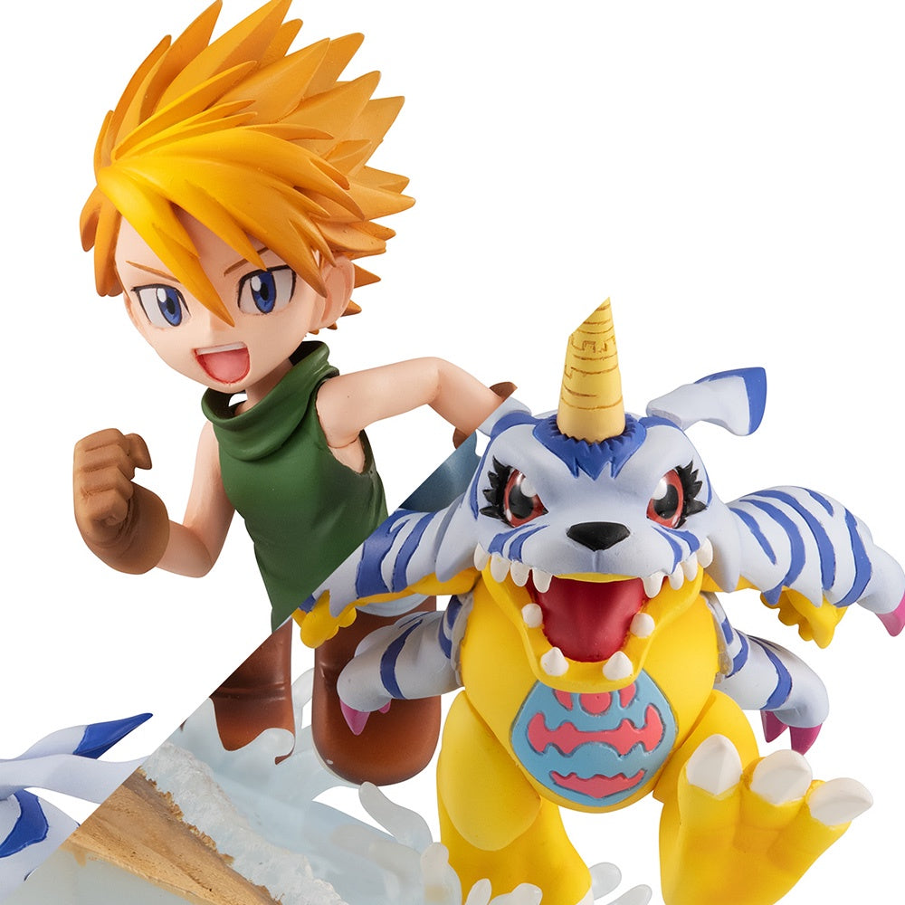 G.E.M. series Digimon Adventure Yamato Ishida & Gabumon 2022 ver-Figuras-MEGAHOUSE-Akibara Xpress