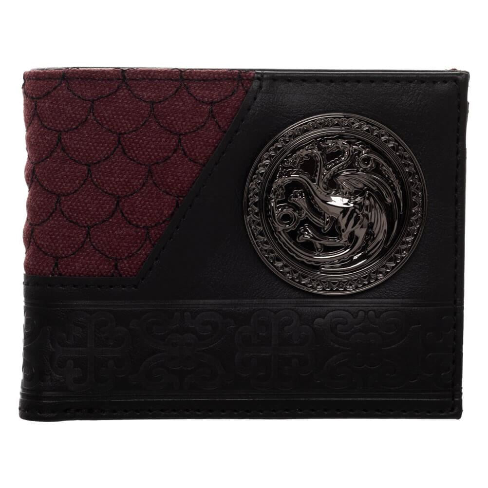 Game of Thrones House Targaryan Bifold Wallet-Carteras-Carteras-Akibara Xpress