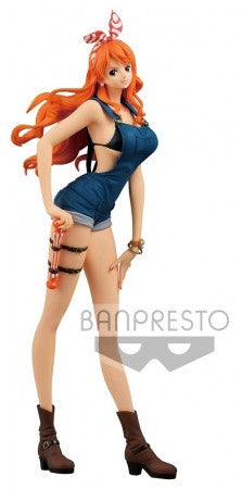 GLITTER & GLAMOURUS NAMI BLUE STATUE-Figuras-BANPRESTO-Akibara Xpress