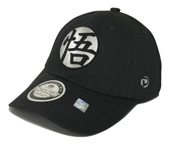 Gorra Goku Kanji Negra-Gorras-DADIVIT-Akibara Xpress