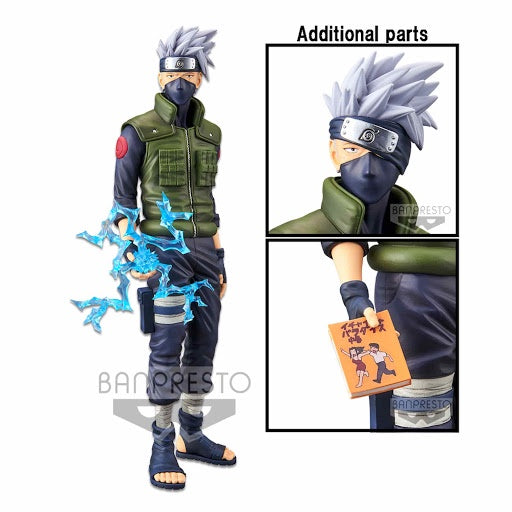 GRANDISTA NERO HATAKE KAKASHI-Figuras-BANPRESTO-Akibara Xpress
