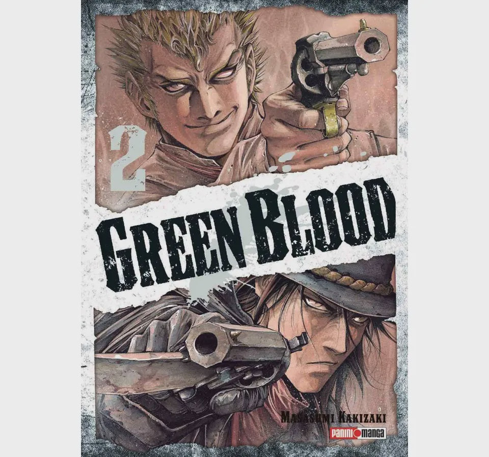 GREEN BLOOD N.2-Mangas Panini-PANINI-Akibara Xpress