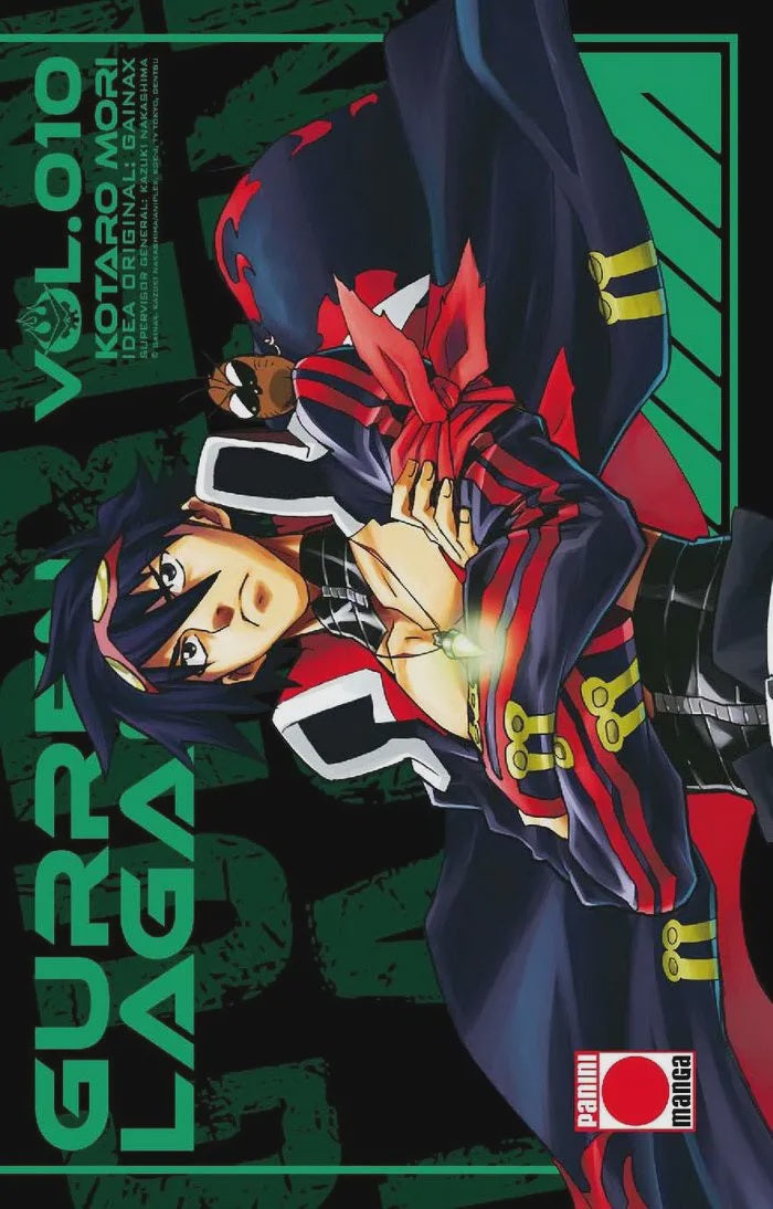 GURREN LAGANN N.10 EUROPA-Mangas Españoles-Panini España-Akibara Xpress