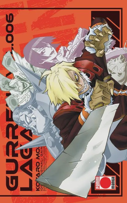 GURREN LAGANN N.6 EUROPA-Mangas Españoles-Panini España-Akibara Xpress