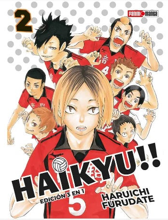 HAIKYU (3 EN 1) N.2-Mangas Panini-PANINI-Akibara Xpress