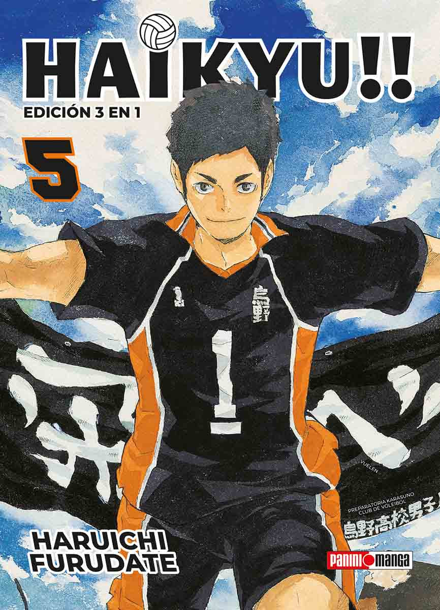 HAIKYU (3 EN 1) N.5-Mangas Panini-PANINI-Akibara Xpress