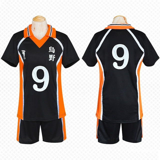 Haikyu!! Jersey 9-Ropa-Black Widow-Akibara Xpress