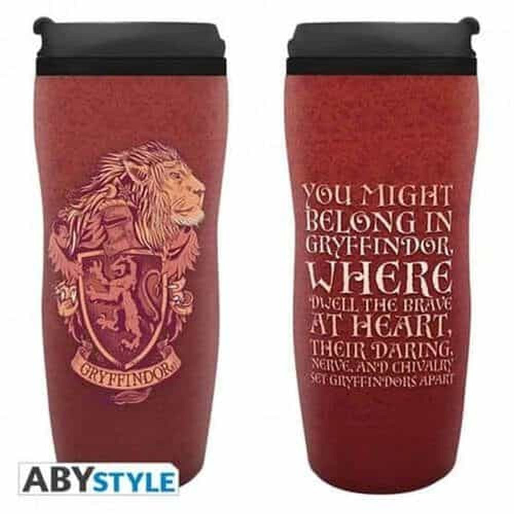 HARRY POTTER - Gryffindor Tumbler, 12 oz.-Tazas-ABYSTYLE-Akibara Xpress