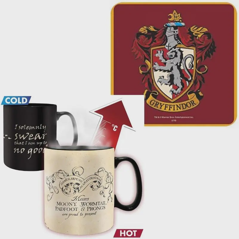 Harry Potter - Marauder´s map- Magic Mug-Tazas-ABYSTYLE-Akibara Xpress