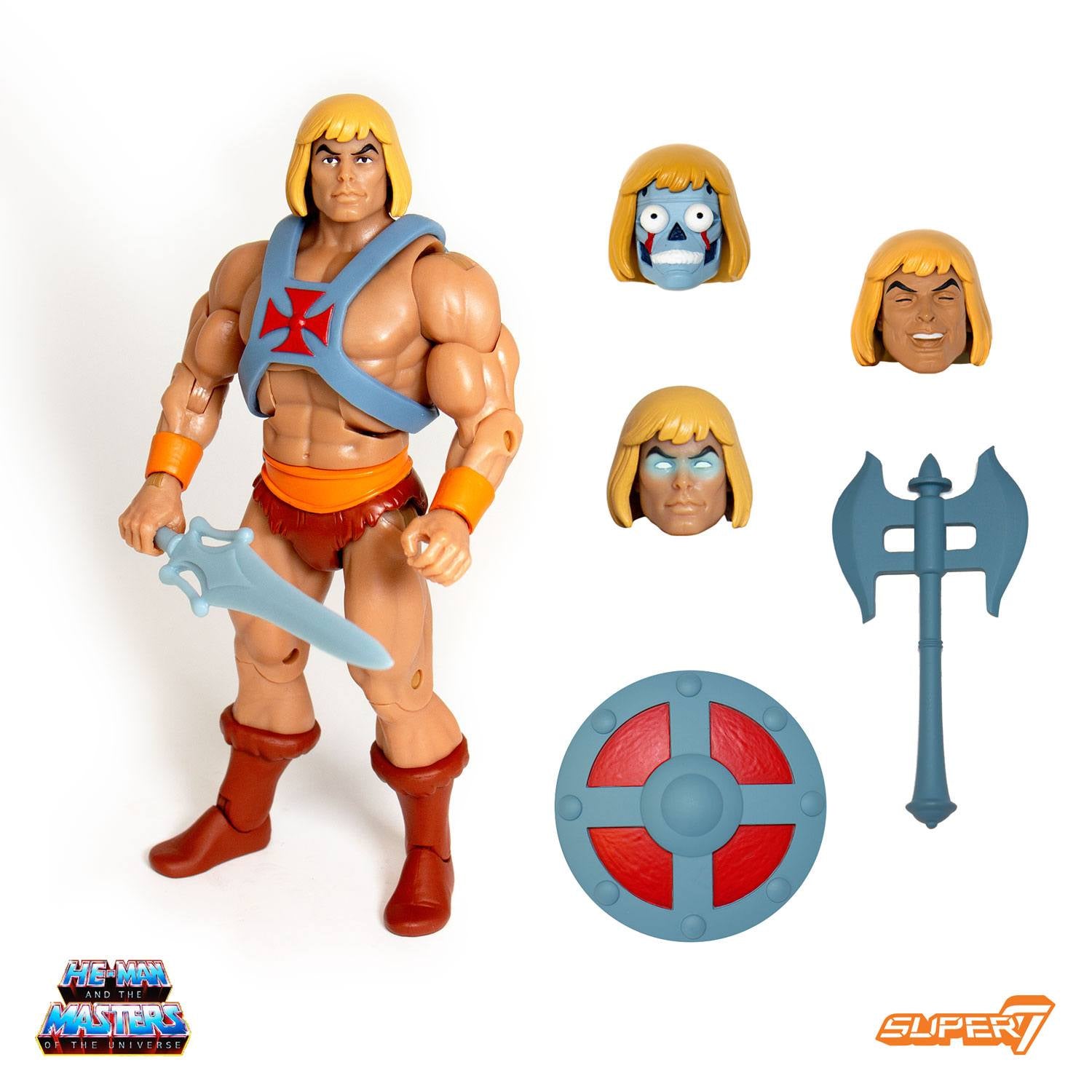 HE-MAN AND THE MASTERS OF THE UNIVERSE ULTIMATE HE-MAN-Figuras-SUPER7-Akibara Xpress