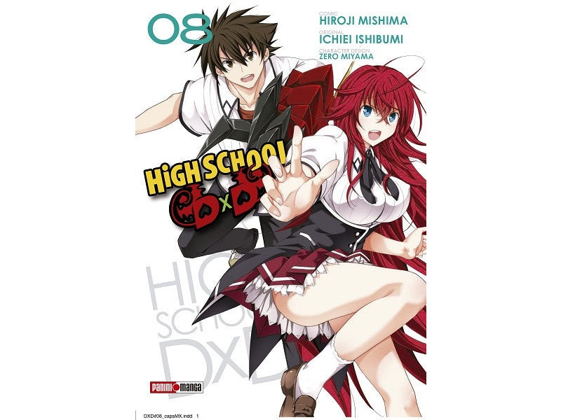 HIGH SCHOOL DXD N.8-Mangas Panini-PANINI-Akibara Xpress