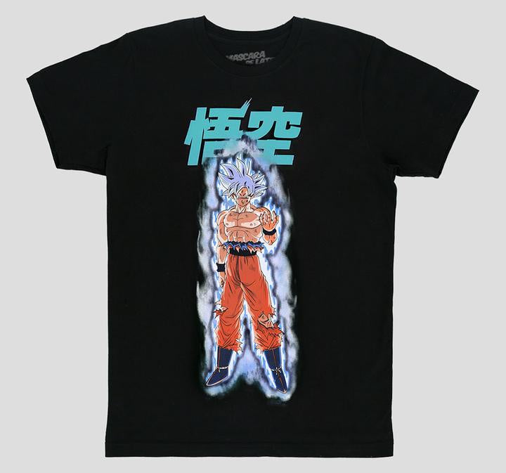 Hombre Goku Ultra Instinto-Ropa-Mascara de Latex-Akibara Xpress