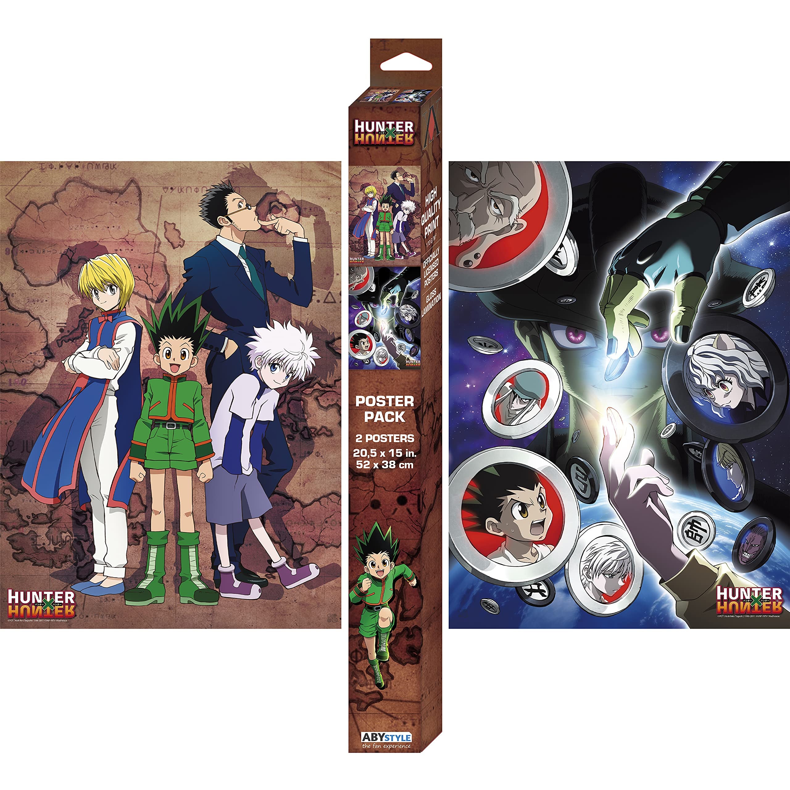 HUNTER X HUNTER - Boxed Poster Set-Poster-ABYSTYLE-Akibara Xpress