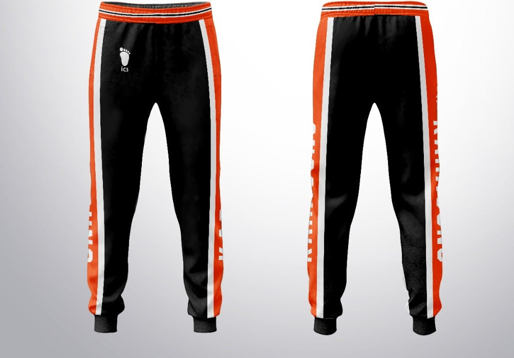 Jogger Haikyu Karasuno-Ropa-Black Widow-Akibara Xpress