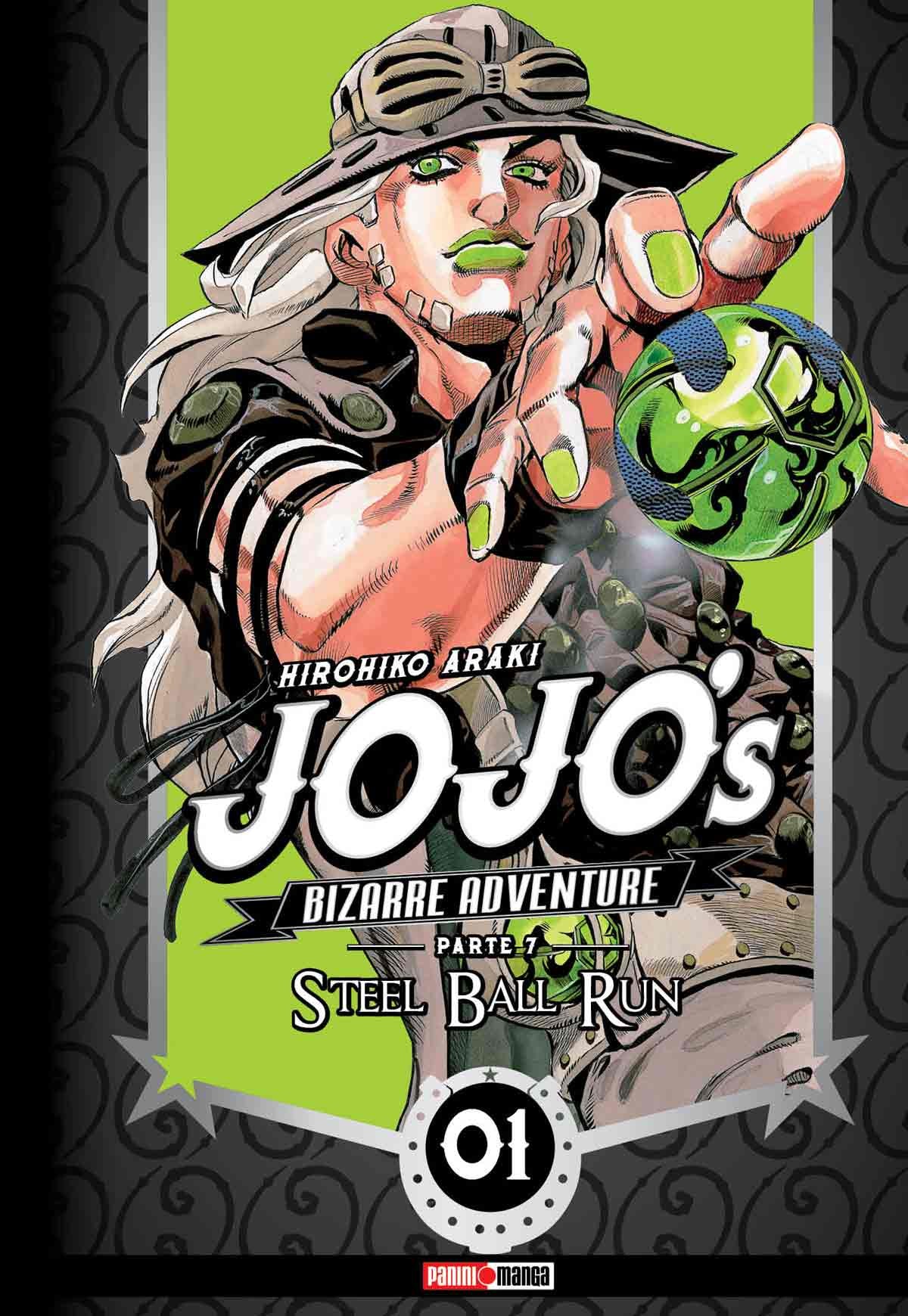 JOJO'S BIZARRE - STEELL BALL RUN N.1-Mangas Panini-PANINI-Akibara Xpress