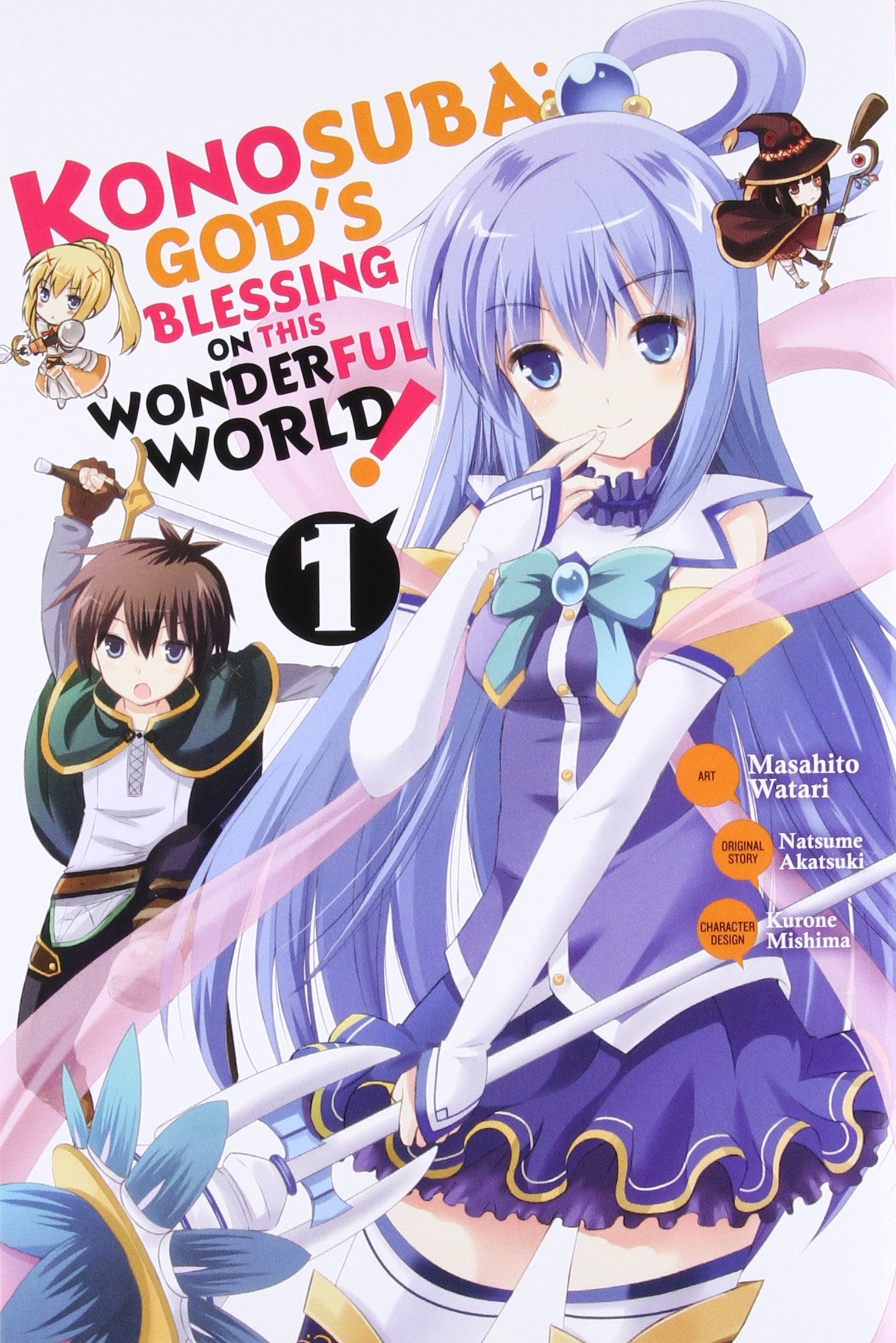 KONOSUBA GODS BLESSING ON THIS WONDERFUL WORLD 1-Mangas Ingles-Yen press-Akibara Xpress