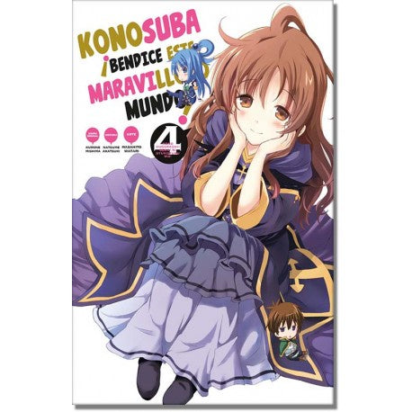 KONOSUBA N.4-Mangas Kamite-Manga Kamite-Akibara Xpress