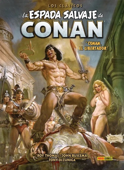LA ESPADA SALVAJE DE CONAN LOS CLÁSICOS VOL.16-Mangas Panini-PANINI-Akibara Xpress