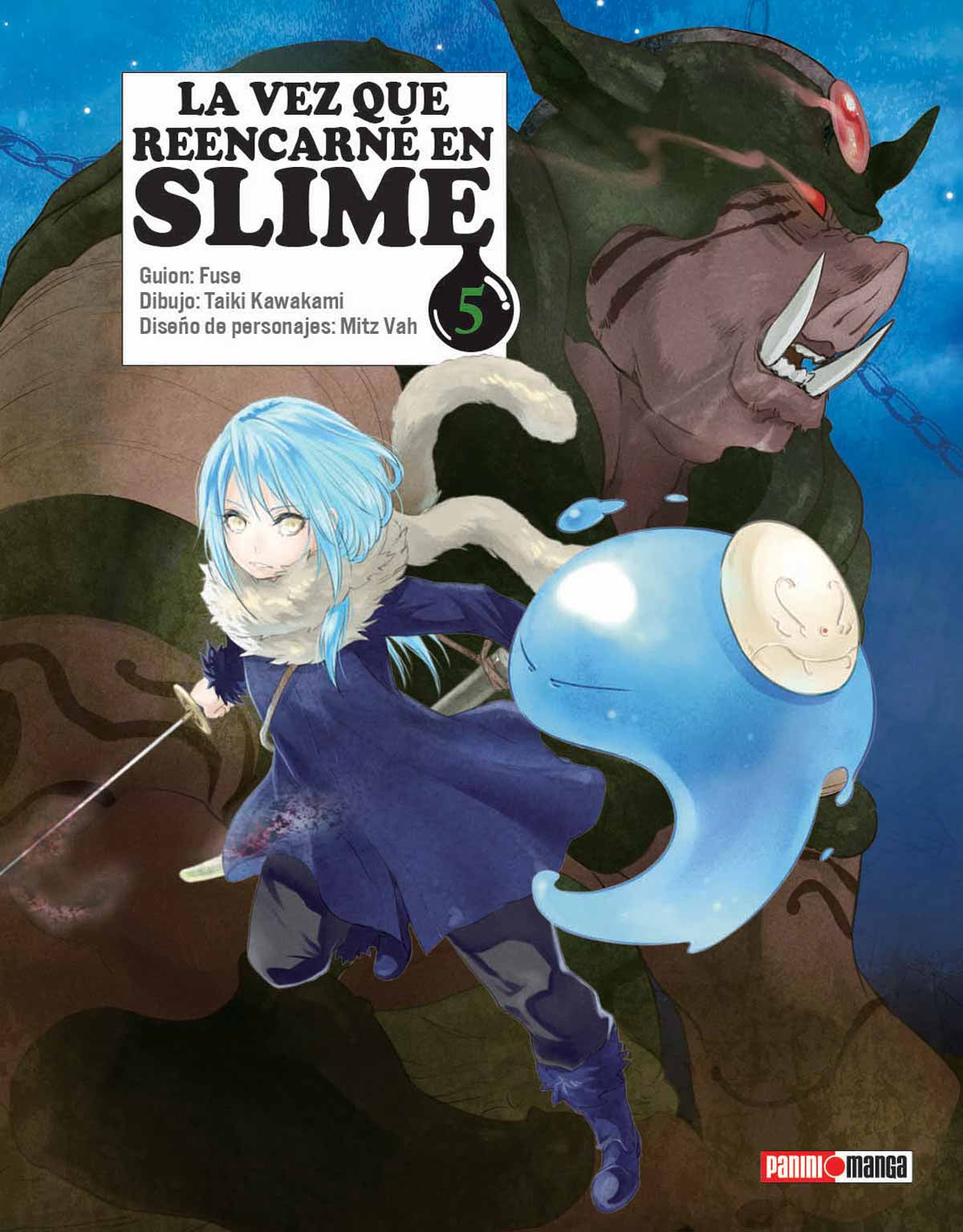 LA VEZ QUE REENCARNÉ EN SLIME N.5-Mangas Panini-PANINI-Akibara Xpress