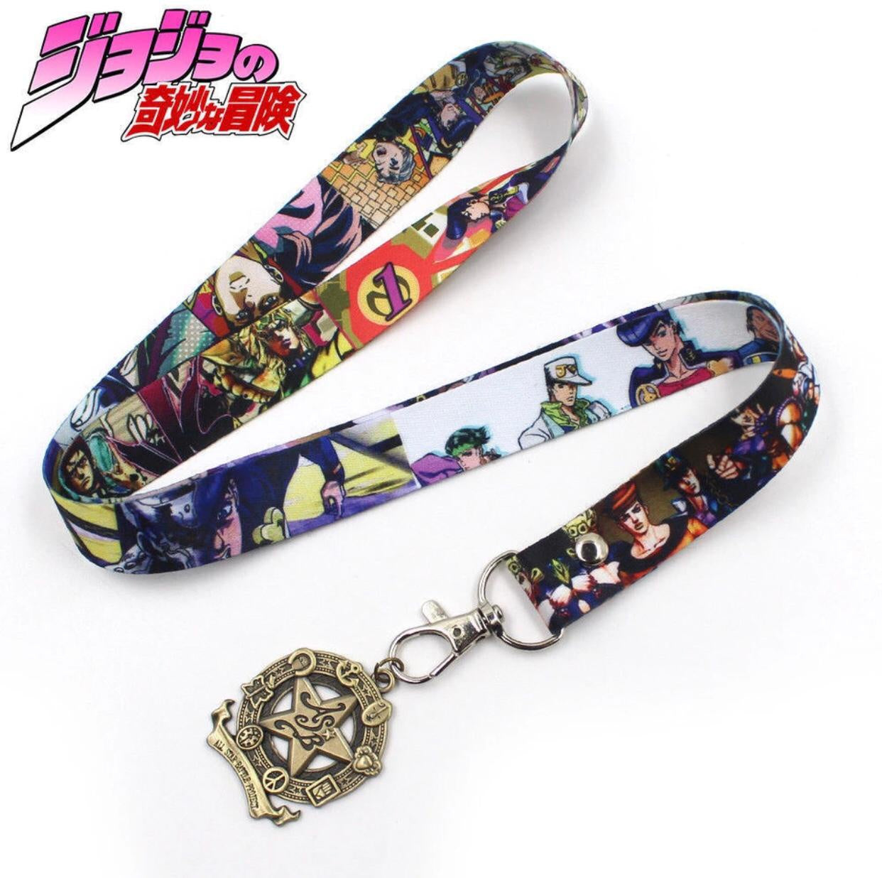 Lanyard Jojos Bizarre Adventure-LANYARD-Llaveros-Akibara Xpress
