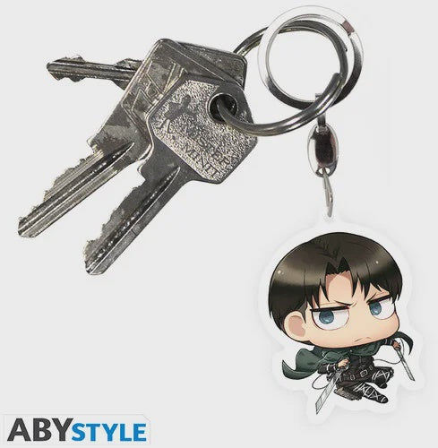 LLAVERO LEVI CHIBI-Llaveros-ABYSTYLE-Akibara Xpress