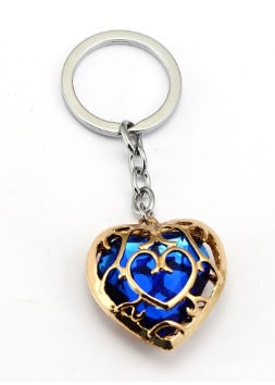 Llavero Zelda Corazon Azul-Llaveros-Llaveros-Akibara Xpress