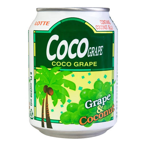 Lotte Cocogrape 238ml-Alimentos-Dulces Japoneses-Akibara Xpress